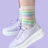My Violet Lavender Dreams Platform Sneakers New Arrivals