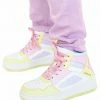BERNESS Banana Color Block Hightop Sneakers- Size 5 Left! New Arrivals