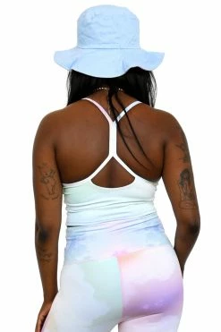 My Violet New Arrivals Rainbow Sky Active Top