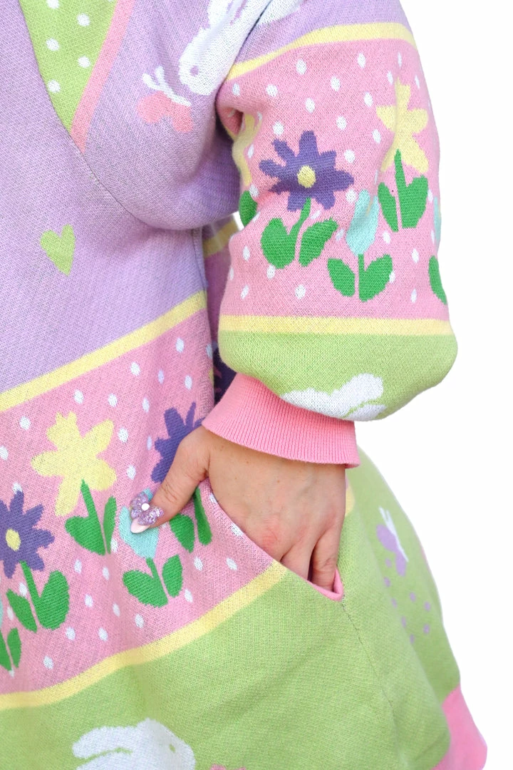 My Violet MV Originals Bunny Garden Sweater