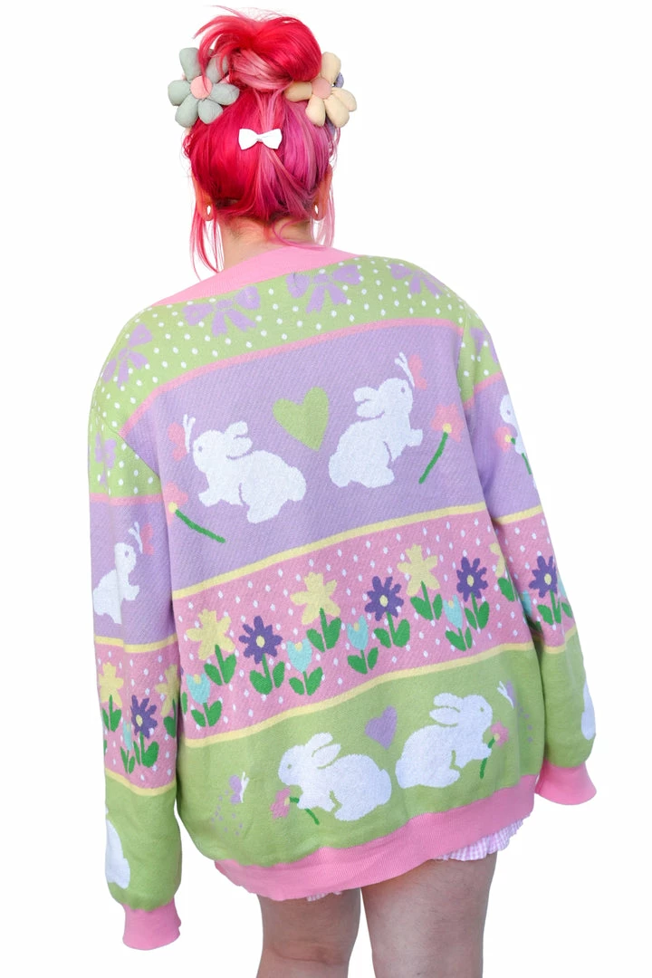 My Violet MV Originals Bunny Garden Sweater