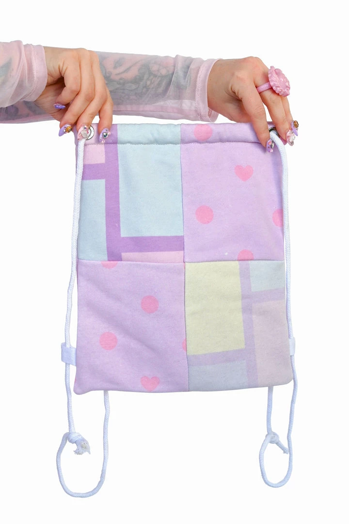 My Violet Zero Waste Patchwork Tote Bag