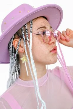 My Violet Strawberry Soda Reader Glasses