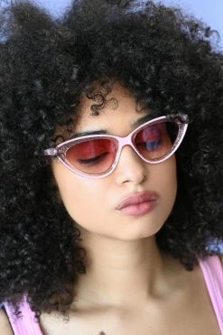 My Violet Retro Shimmer Cat Eye Sunnies