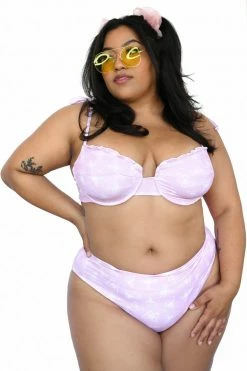 My Violet Blushin' Butterfly Bikini Set