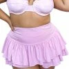 My Violet Soft Ruffle Shorts - Pink