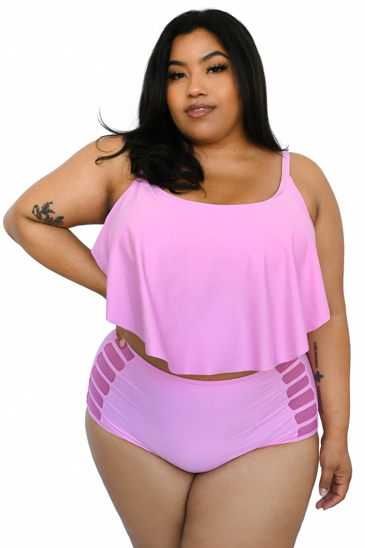 My Violet New Arrivals Spun Sugar Bikini Set (Plus Size)