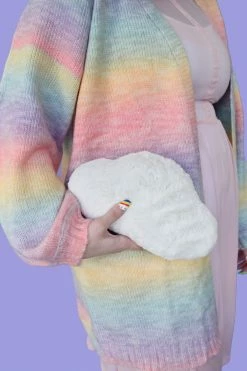 My Violet Fluffy Little Cloud Cross Body - LAST ONE New Arrivals