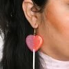 My Violet Heart Lollipop Earrings