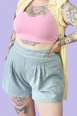 My Violet Juniper Polkadot Shorts FINAL SALE