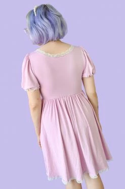 My Violet Lullaby Babydoll Dress
