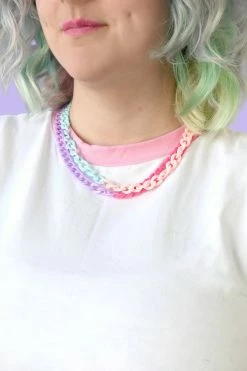 My Violet New Arrivals Chunky Chain Necklace Set - Last One!