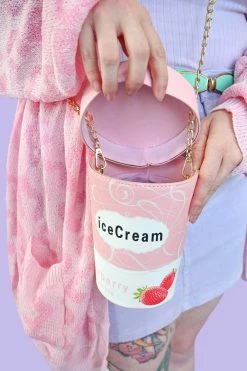 My Violet Ice Cream Cross Body Bag