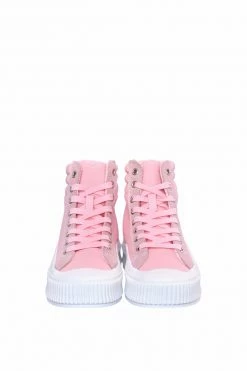 BERNESS New Arrivals Chunky Canvas High Tops - Pink