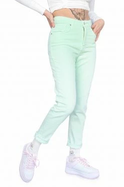 My Violet MV Originals Skinny Mom Jeans - Mint