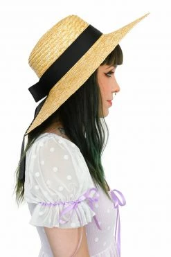 My Violet New Arrivals English Garden Large Straw Hat