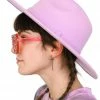 My Violet Lilac Hard Brim Hat New Arrivals
