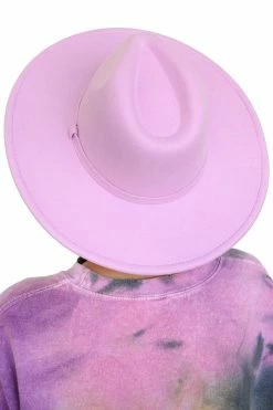 My Violet Lilac Hard Brim Hat New Arrivals