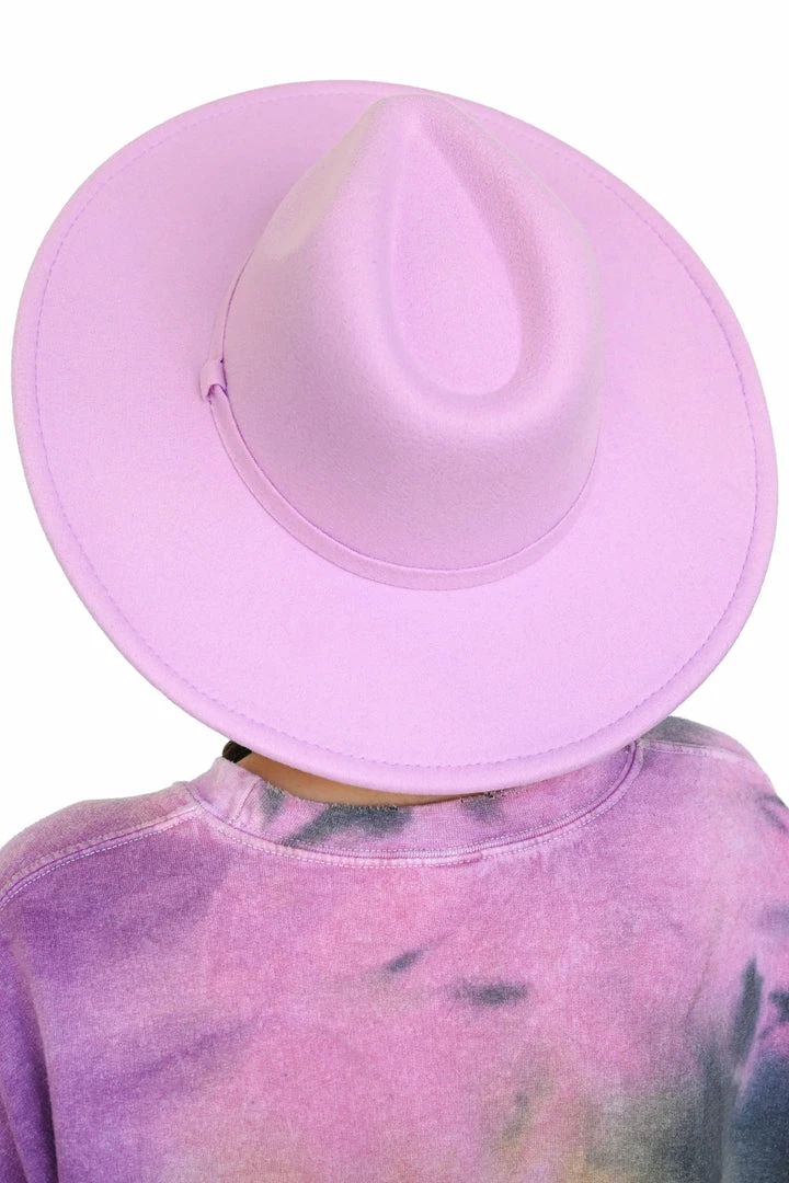 My Violet Lilac Hard Brim Hat New Arrivals