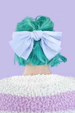 My Violet Blossom Oversized Hair Bow - Periwinkle New Arrivals