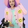 My Violet Smiley Cardigan New Arrivals