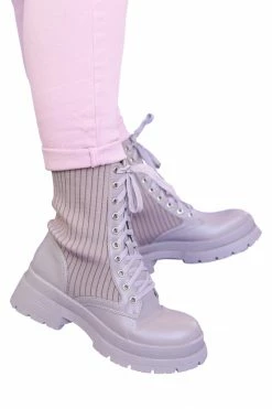 My Violet New Arrivals Dusty Lavender Stretch Boot - Size 5.5 Left!