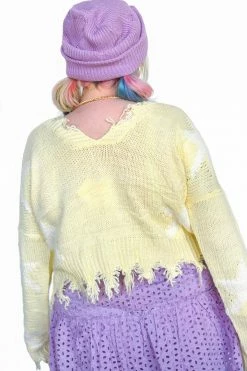 My Violet Buttercream Star Pullover
