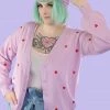 My Violet Be Mine Cropped Cardigan New Arrivals