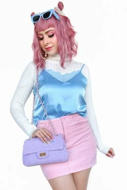 My Violet Corduroy Mini Skirt - Pink New Arrivals