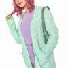 Sweet Generis Sweet Macaron Long Cardigan - Mint New Arrivals