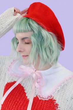 My Violet New Arrivals French Dreams Beret - Red