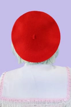 My Violet New Arrivals French Dreams Beret - Red