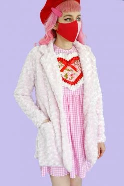 My Violet Roxie Rose Faux Fur Jacket - FINAL SALE MV Originals