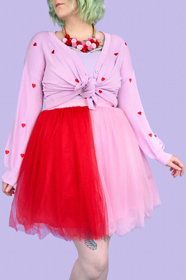 My Violet MV Originals Two Of Hearts Tulle Skirt - S/M LEFT!