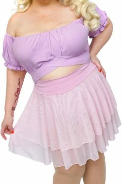 My Violet Swan Lake Ruffle Skirt MV Originals