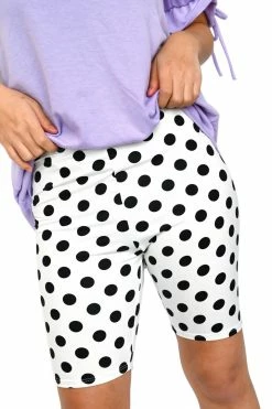 My Violet New Arrivals Dotty Biker Shorts - Small Left!
