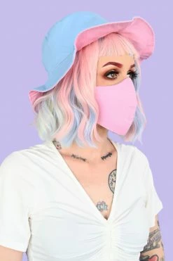 My Violet New Arrivals Switch Bucket Hat - Pink/Blue