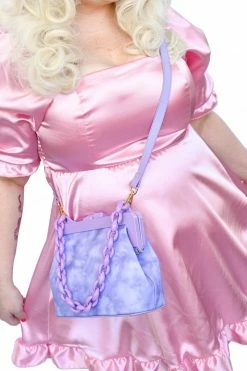 My Violet Chained Together Purse - Purple