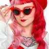 My Violet Red Hot Cat Eye Sunglasses New Arrivals