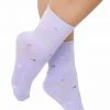 My Violet Space Cadet Crew Socks New Arrivals