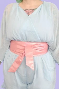 My Violet New Arrivals Vivid Wrap Belt - Bubblegum - Last One!