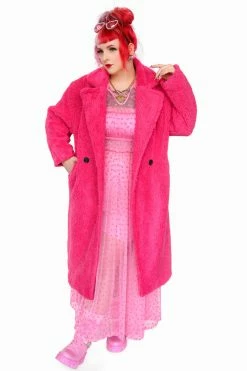 My Violet Margo Fluff Coat - S/M Left! MV Originals
