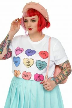 My Violet New Arrivals Candy Hearts Tee