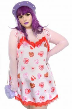 My Violet Lovers Slip Dress MV Originals