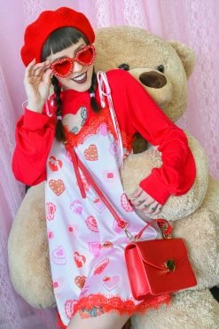 My Violet Lovers Slip Dress MV Originals