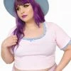 My Violet MV Originals Trudy Crop Top