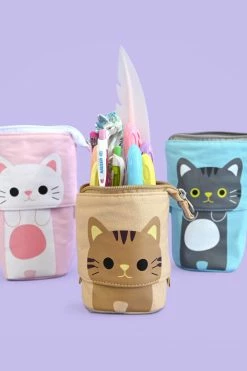 My Violet Kitty Pencil Case