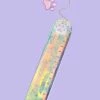 My Violet Paw Print Bookmark Ruler