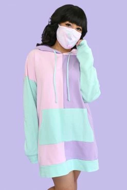 My Violet Jellybean Oversized Longline Hoodie