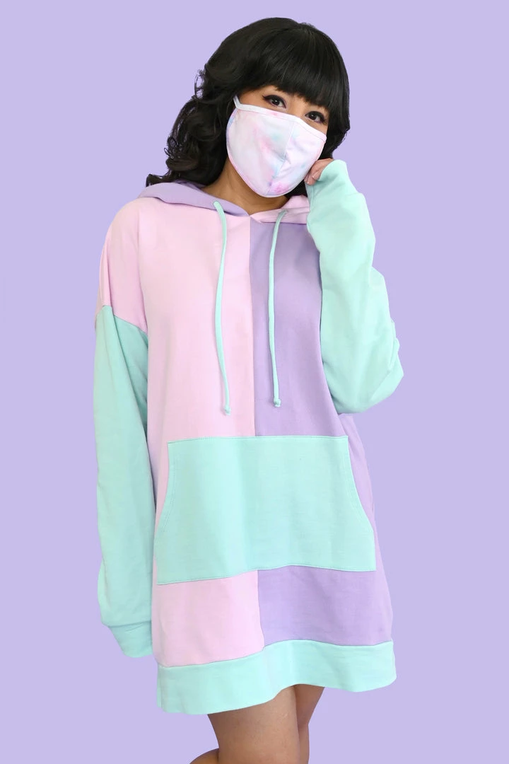 My Violet Jellybean Oversized Longline Hoodie